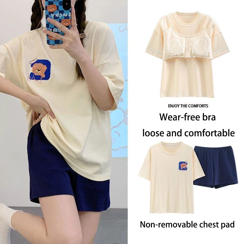 Comfortable Padded Pajamas for Women