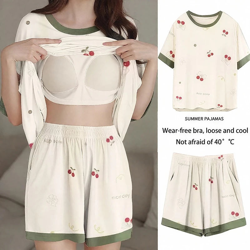 Comfortable Padded Pajamas for Women