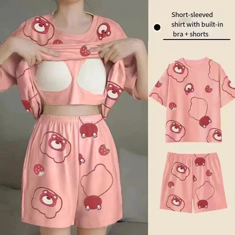 Comfortable Padded Pajamas for Women