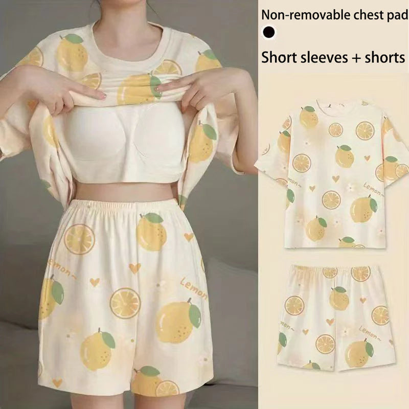 Comfortable Padded Pajamas for Women