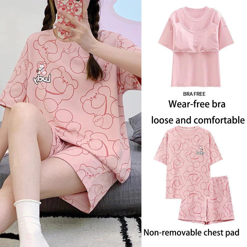 Comfortable Padded Pajamas for Women