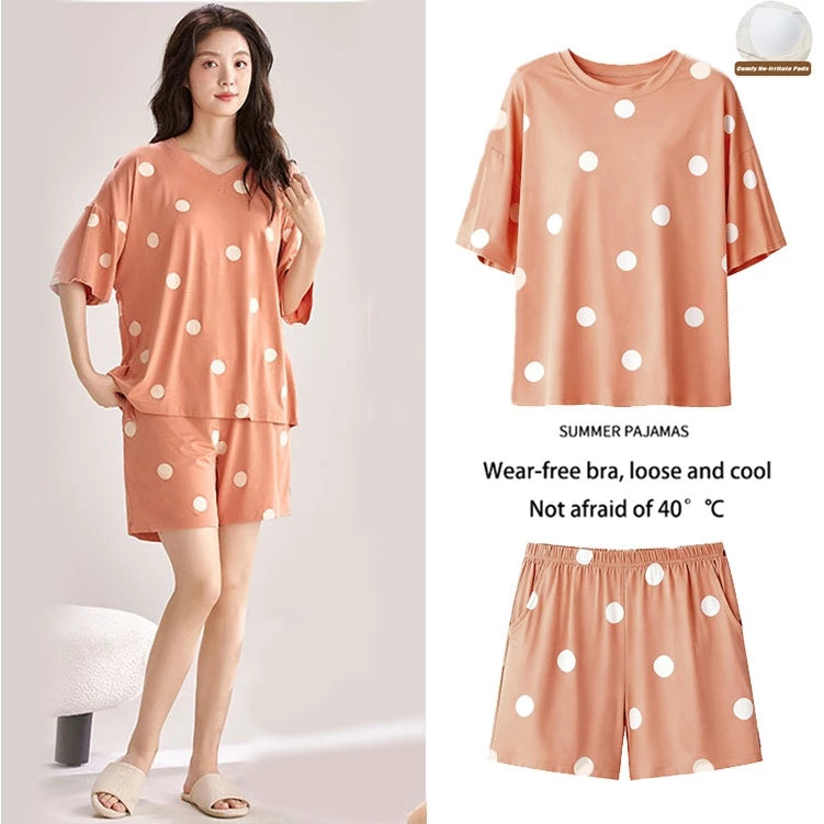 Comfortable Padded Pajamas for Women