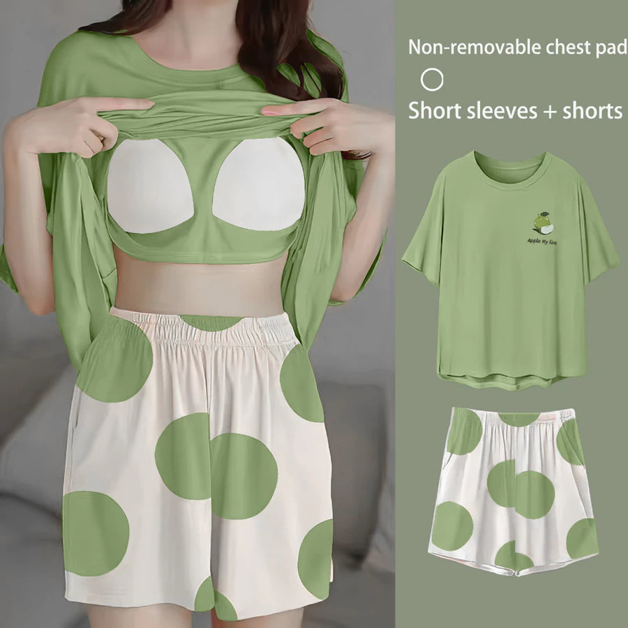 Comfortable Padded Pajamas for Women