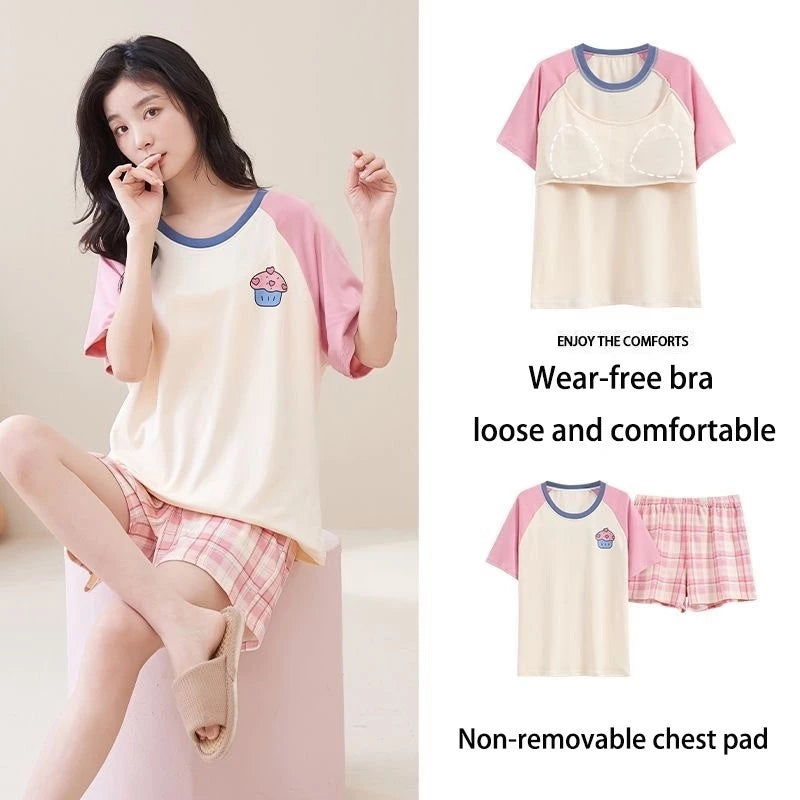 Comfortable Padded Pajamas for Women